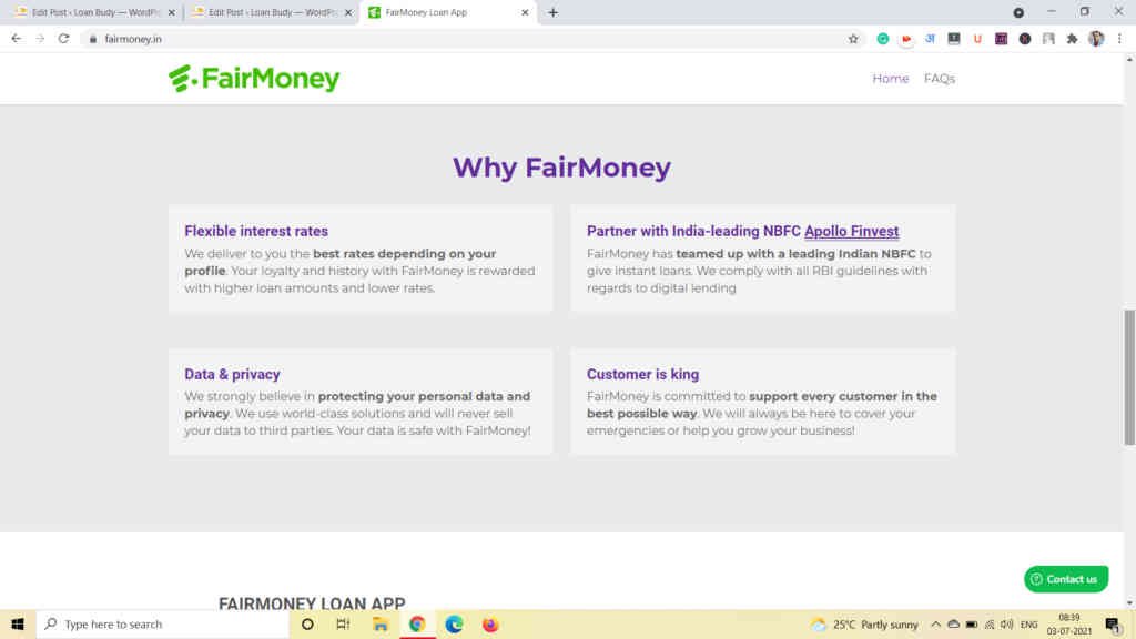 fair money app