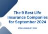 The 9 Best Life Insurance Companies for September 2024