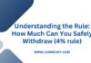 Understanding the Rule: How Much Can You Safely Withdraw (4% rule)