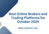 Best Online Brokers and Trading Platforms for October 2024